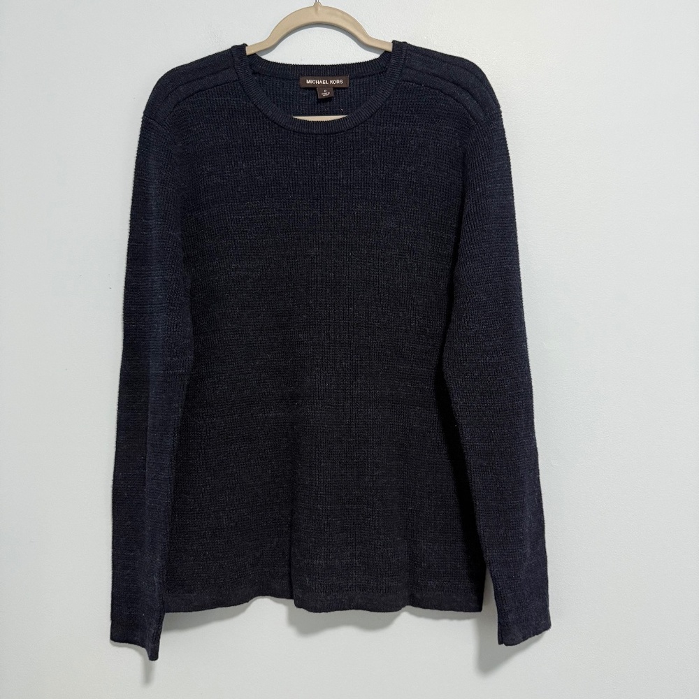 Michael Kors Men’s Wool/cotton Sweater Pullover Size M